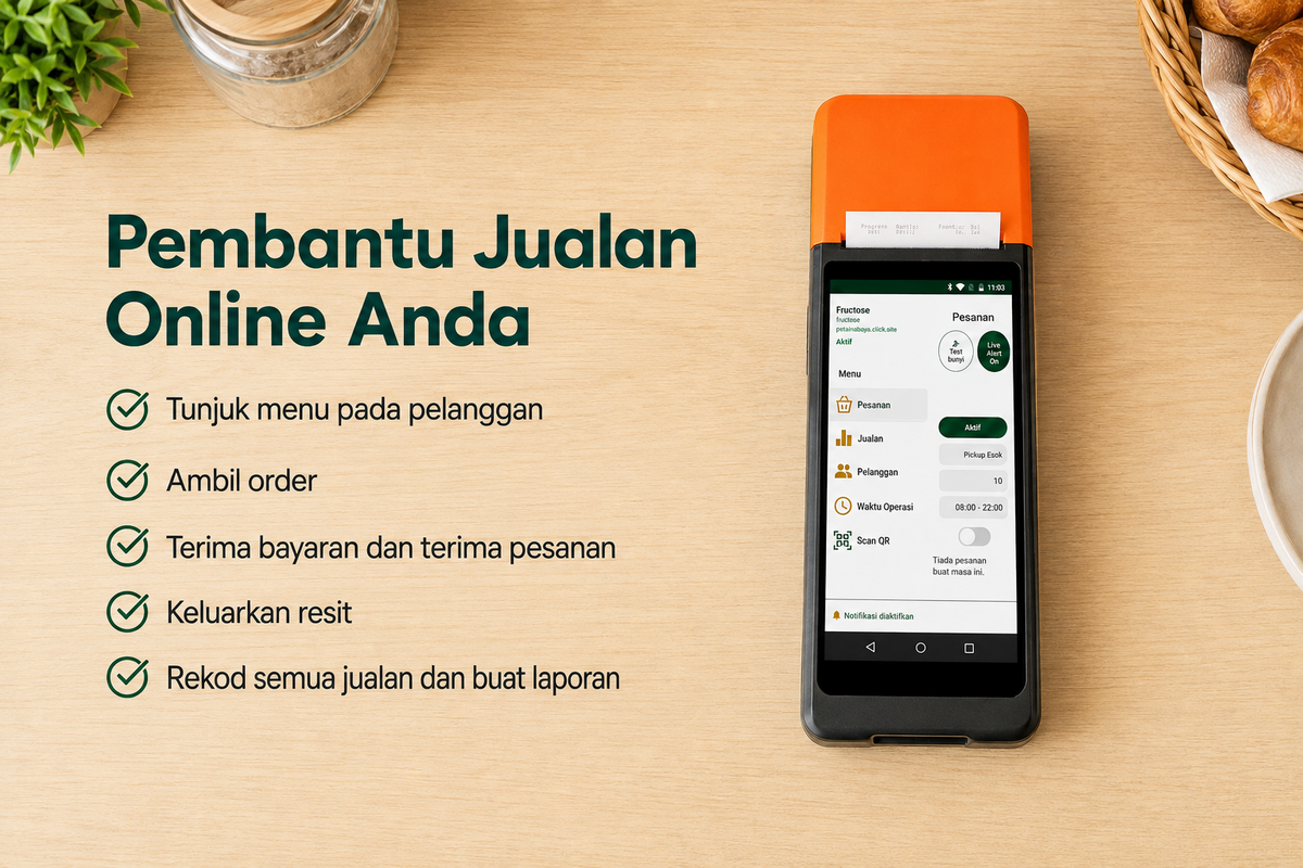 Pembantu Jualan AllOrder: Teman Setia Bisnes F&B Anda